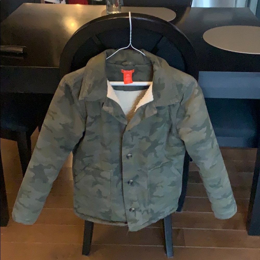Camo kids jacket